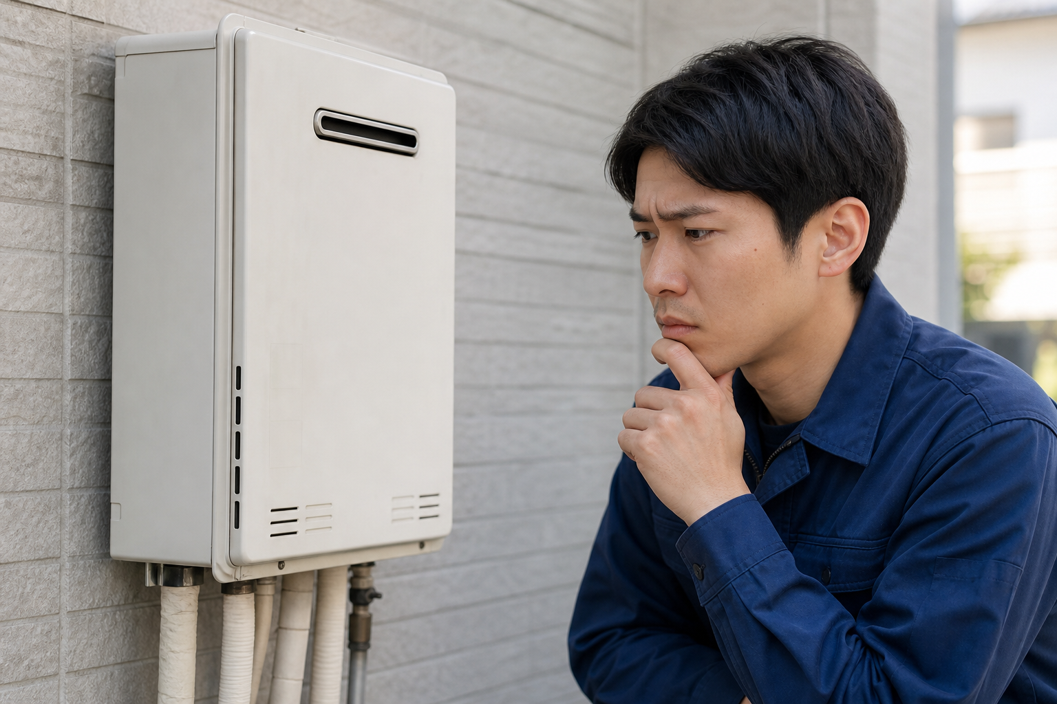 給湯器の電源が入らない原因は大きく5つに分けられます