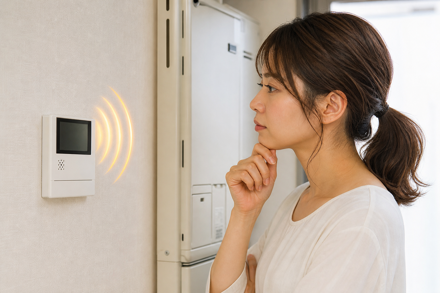 給湯器のリモコンが勝手に鳴る原因は「正常な音」か「誤作動・故障」のどちらかです