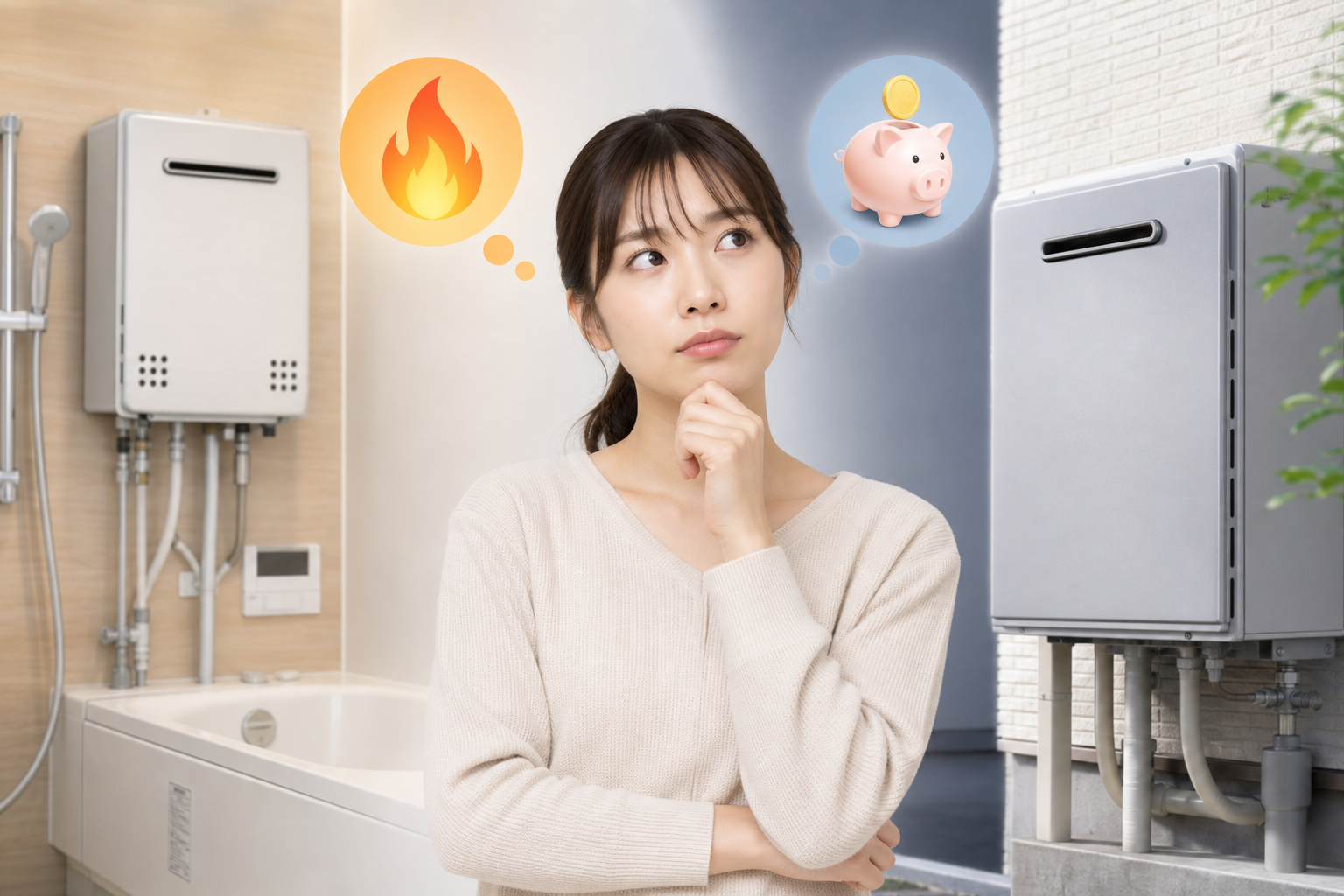 なぜ給湯器の種類でガス代が変わるの?