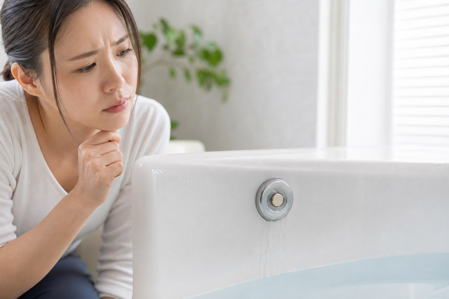実際にこんなケースがあります　循環口の水漏れ事例3つ