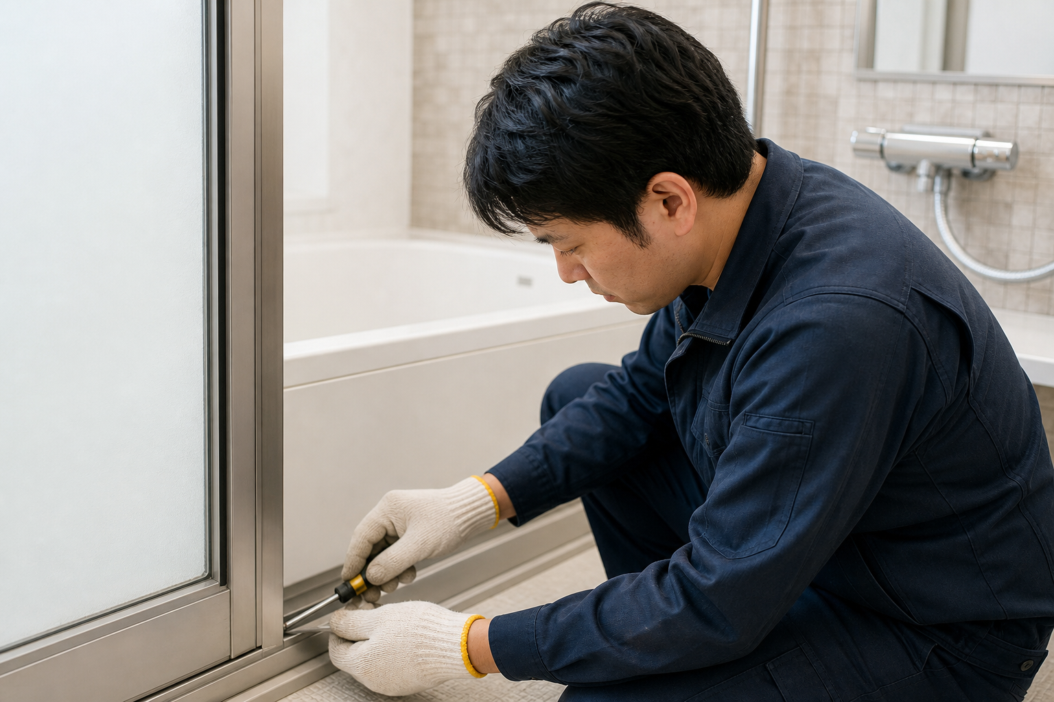 浴室のゴムパッキン交換は、業者に頼んだ方が安心なケースが多い