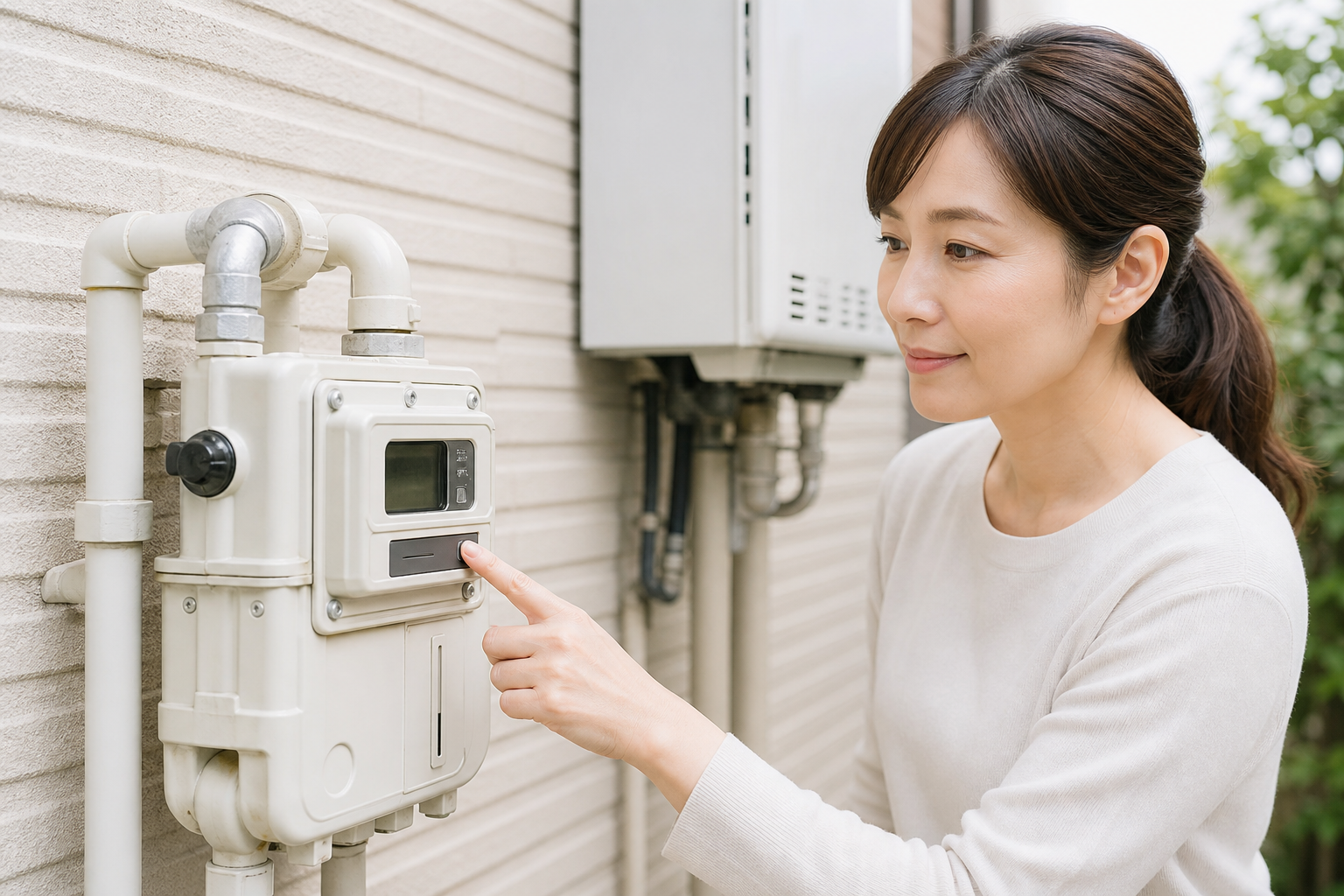 エラー111はガスメーターの復帰ボタンで解決できることが多いです