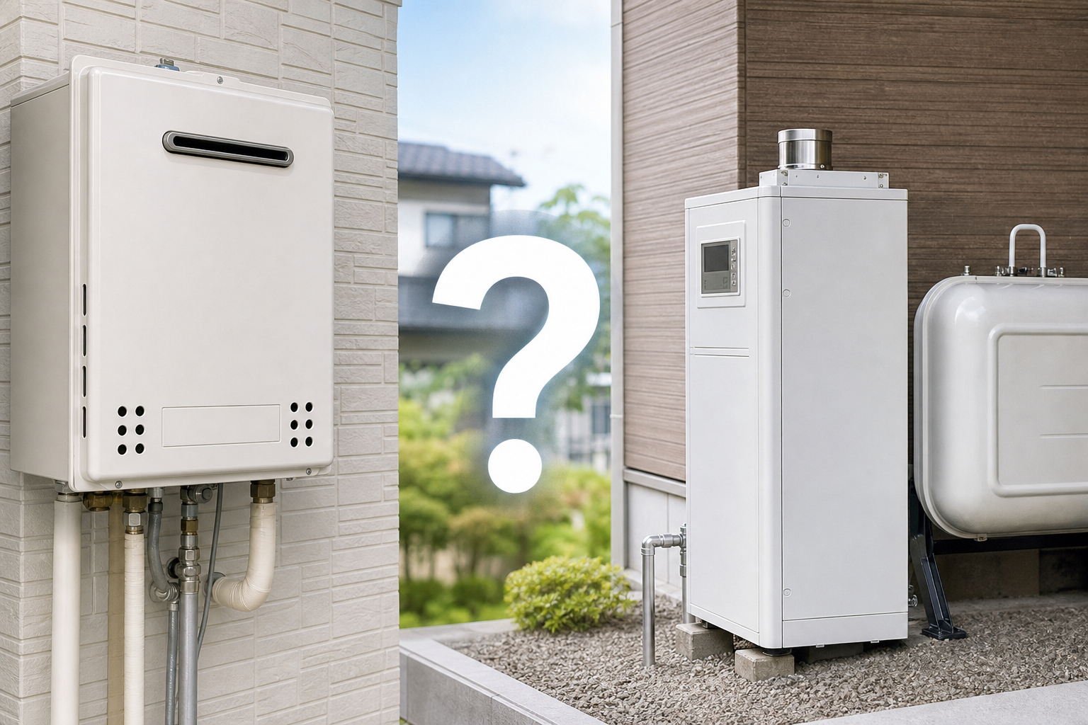 結局、ガスと灯油どっちがいいの？