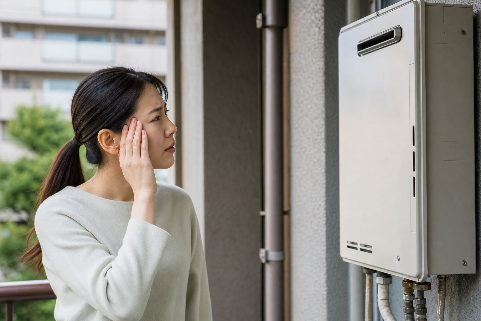 なぜベランダの給湯器はうるさく感じるのでしょうか？