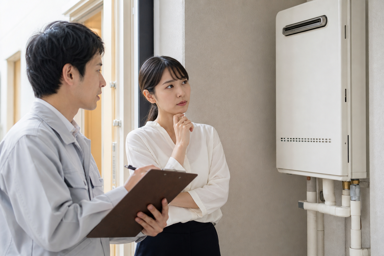 レオパレスの給湯器トラブル、まず管理会社への連絡が基本です