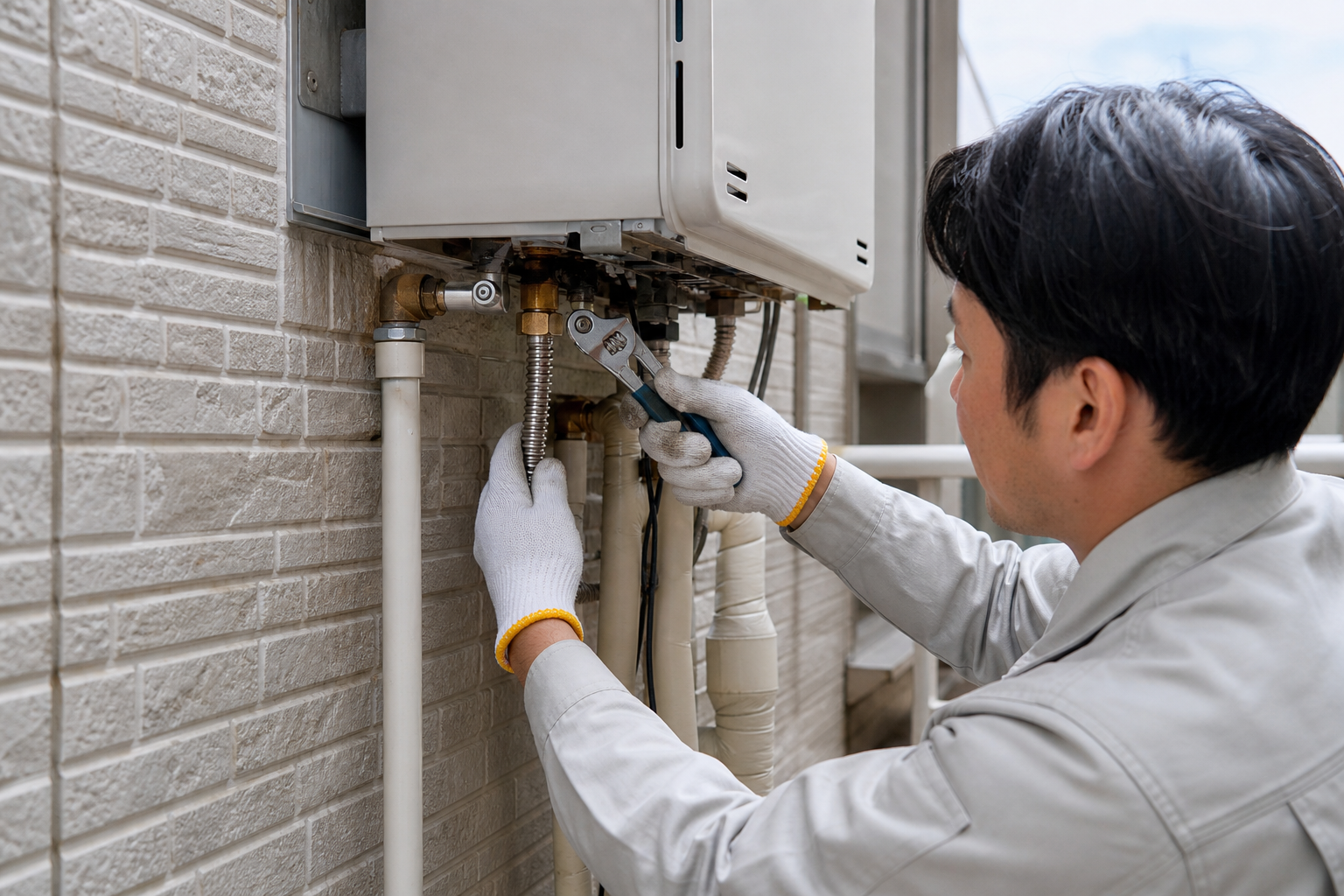 給湯器のフレキ管交換は「原因の見極め」がいちばん大切