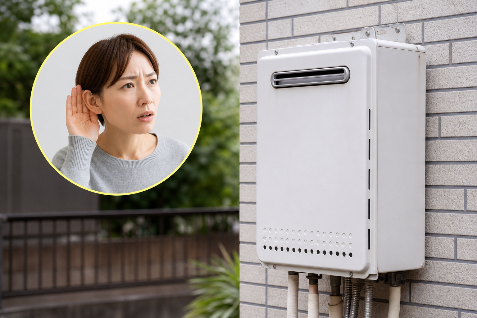 異音に気づいたら、まずこれを確認してください