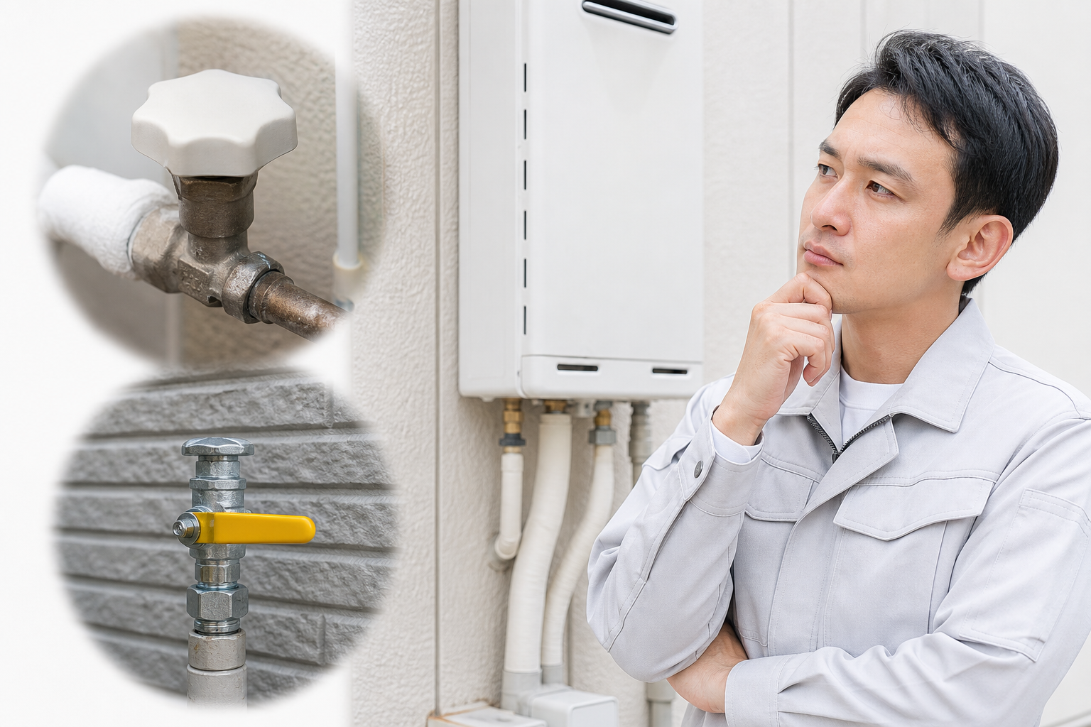 元栓の種類と扱い方をまとめてチェック