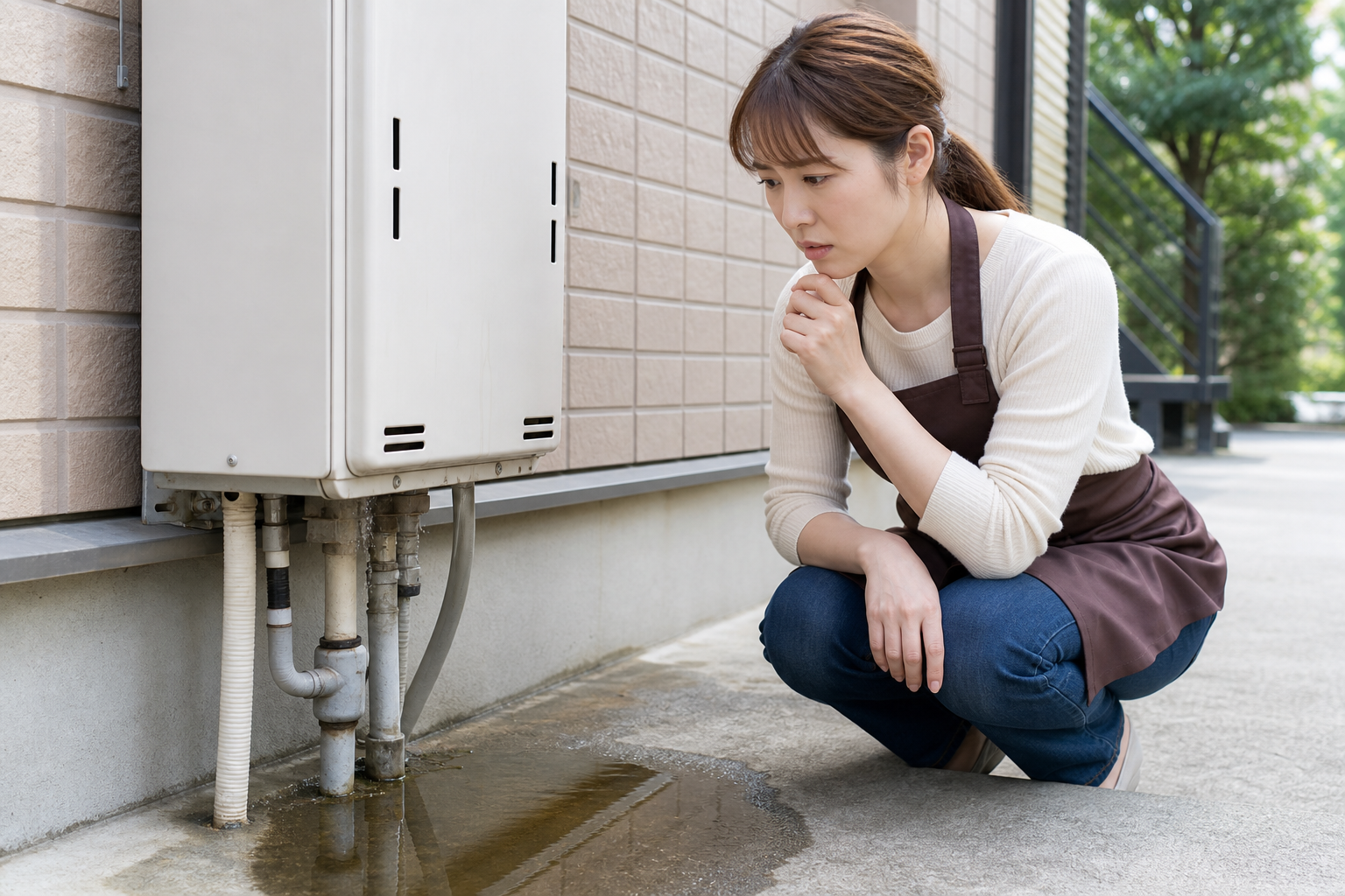 まず何をすればいい?給湯器が水漏れしたときの応急処置
