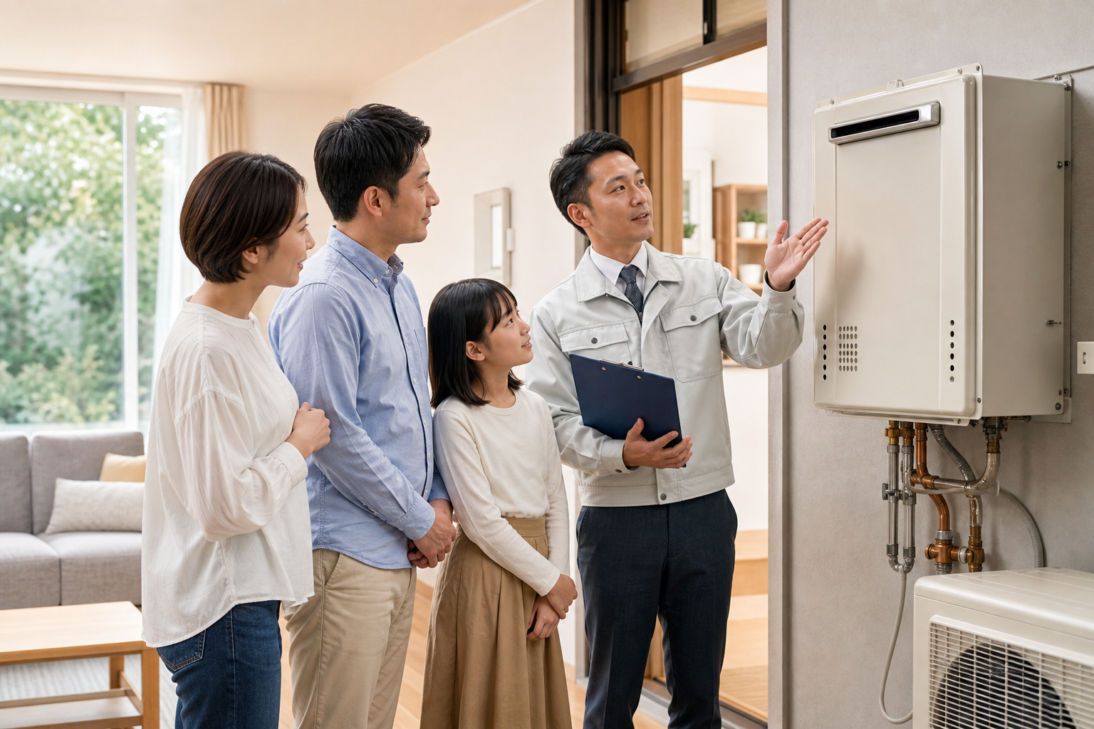 暖房能力の選び方、3つの具体的なシーンで考えてみましょう