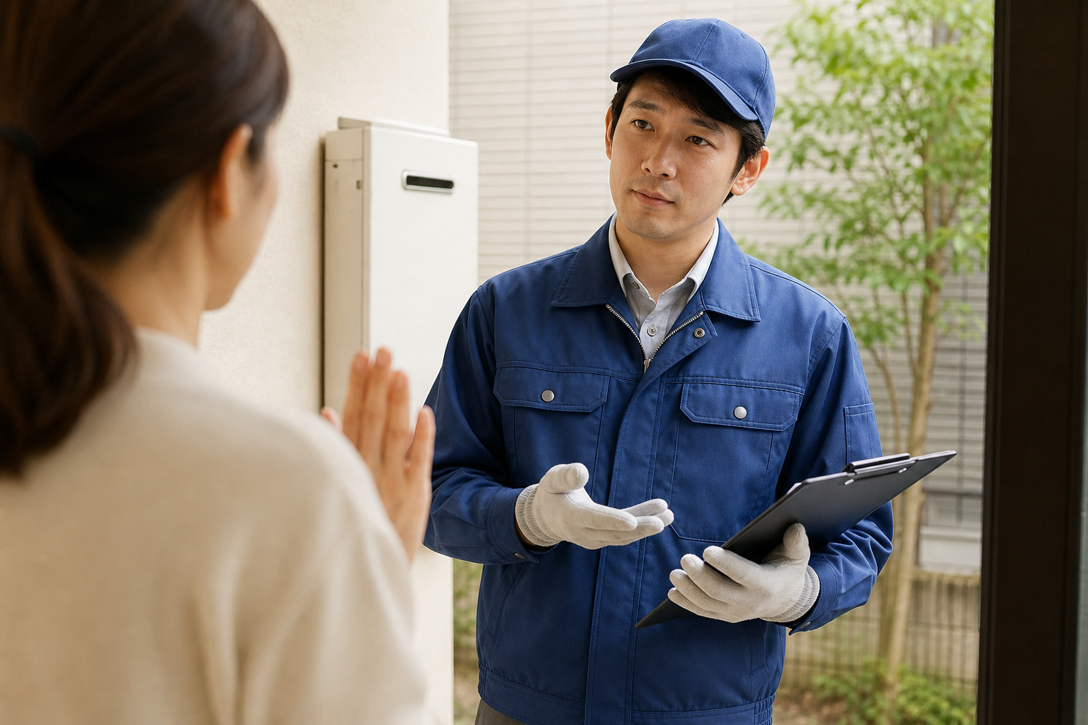 給湯器の点検は、きちんと「断ってよい」んです