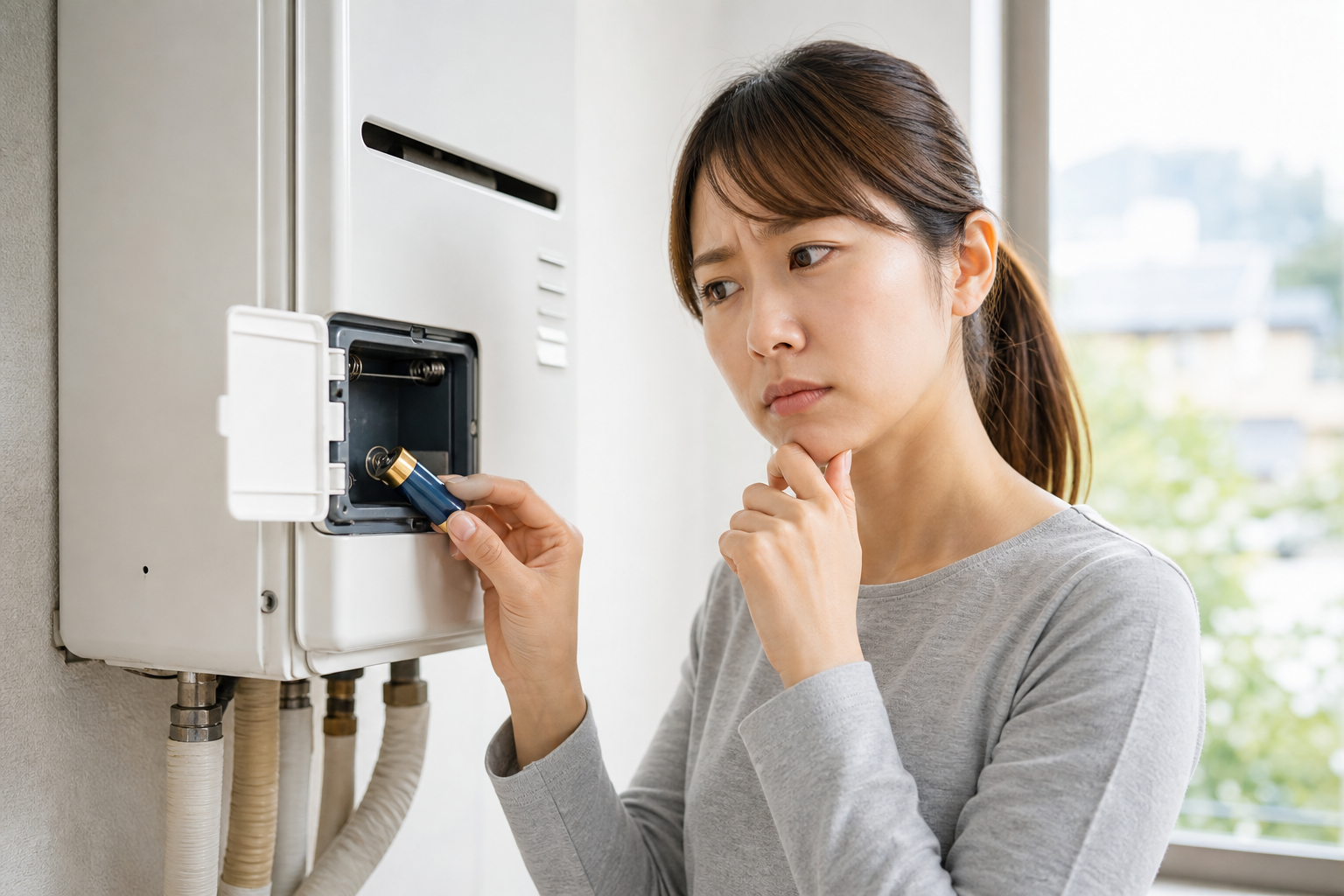電池交換後に給湯器がつかない原因は「小さなミス」がほとんどです