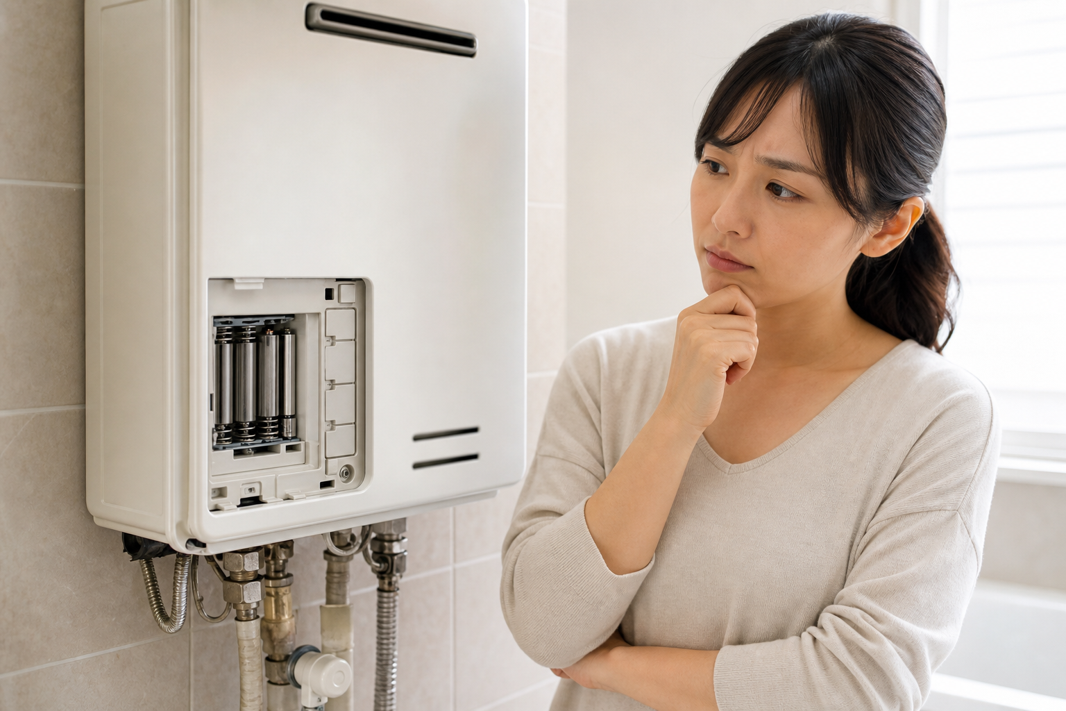 なぜ電池を交換しても給湯器が動かないのか、原因を詳しく見てみましょう