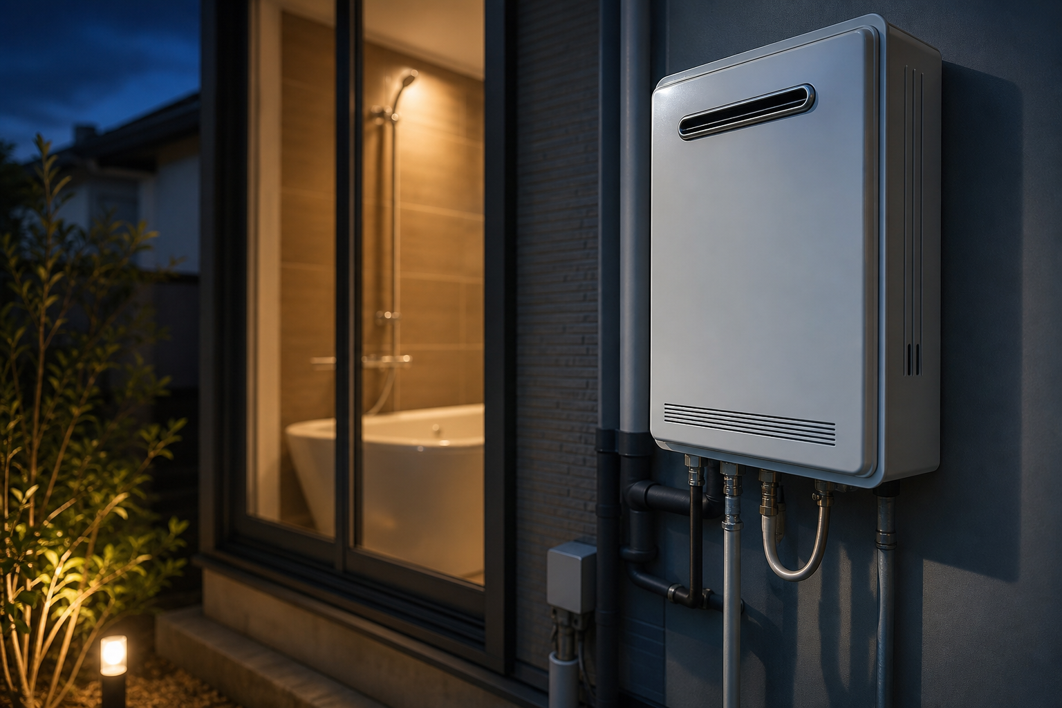 なぜ夜間にお湯が出なくなるの?原因別にくわしく見てみましょう