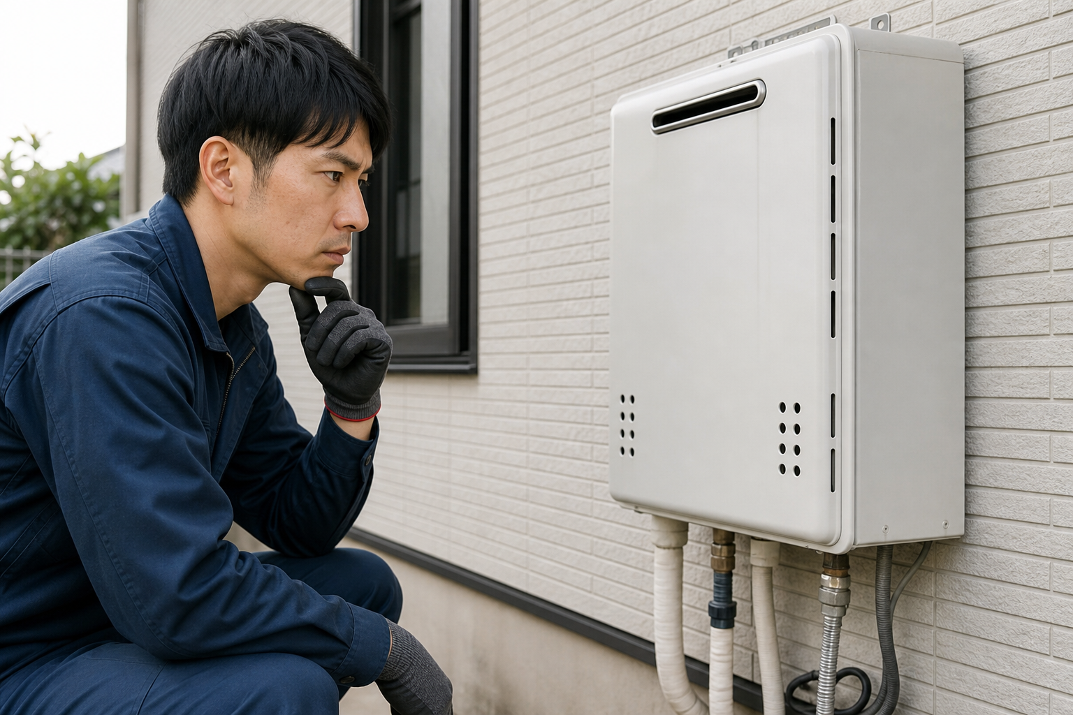 ガス給湯器の交換を自分で完全にDIYするのは、基本的に難しいです