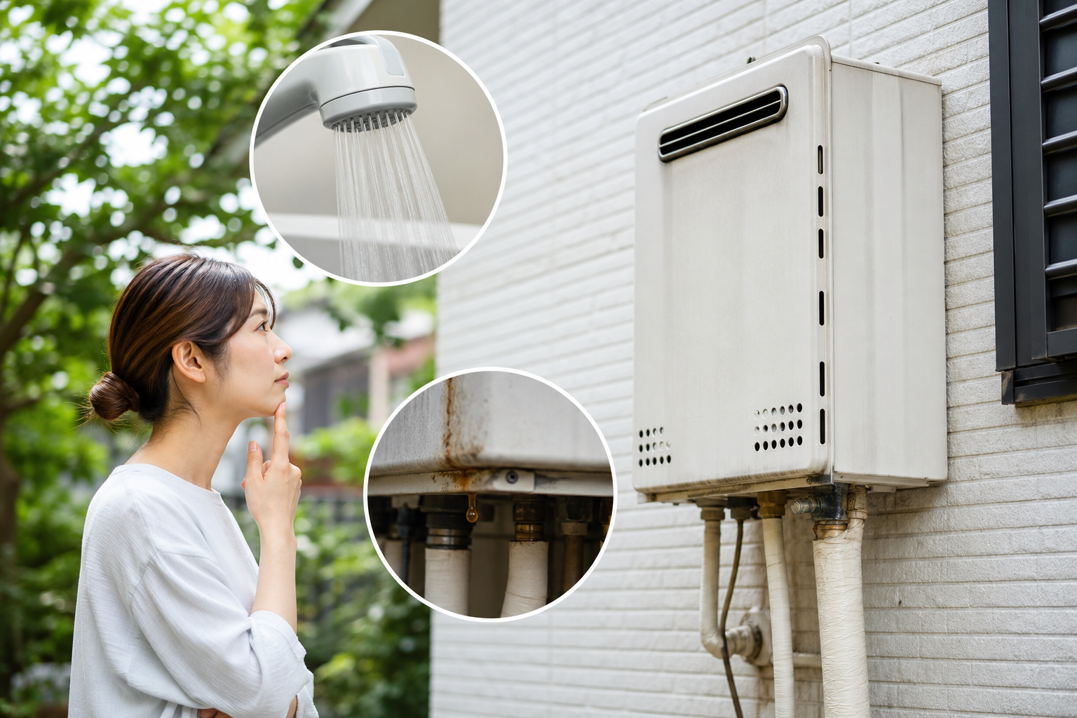 こんなサインが出たら要注意！給湯器の交換を考えるべき具体的なケース