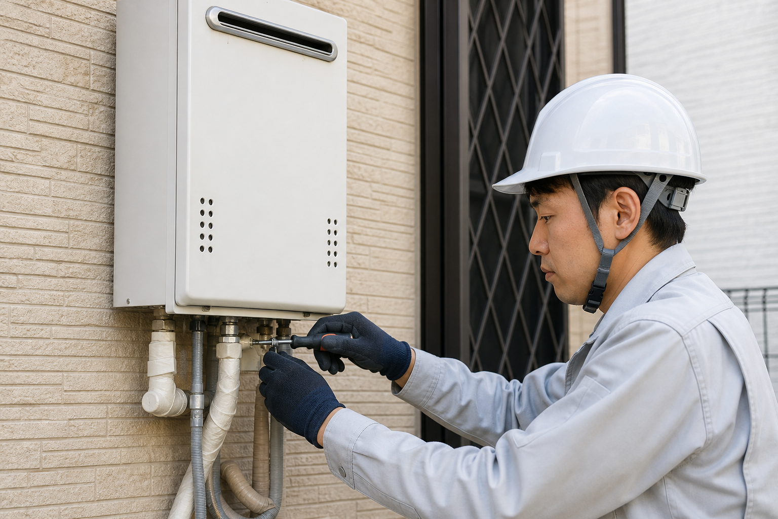 ニチガスの給湯器工事費は「標準工事費＋本体代＋追加費用」で決まる