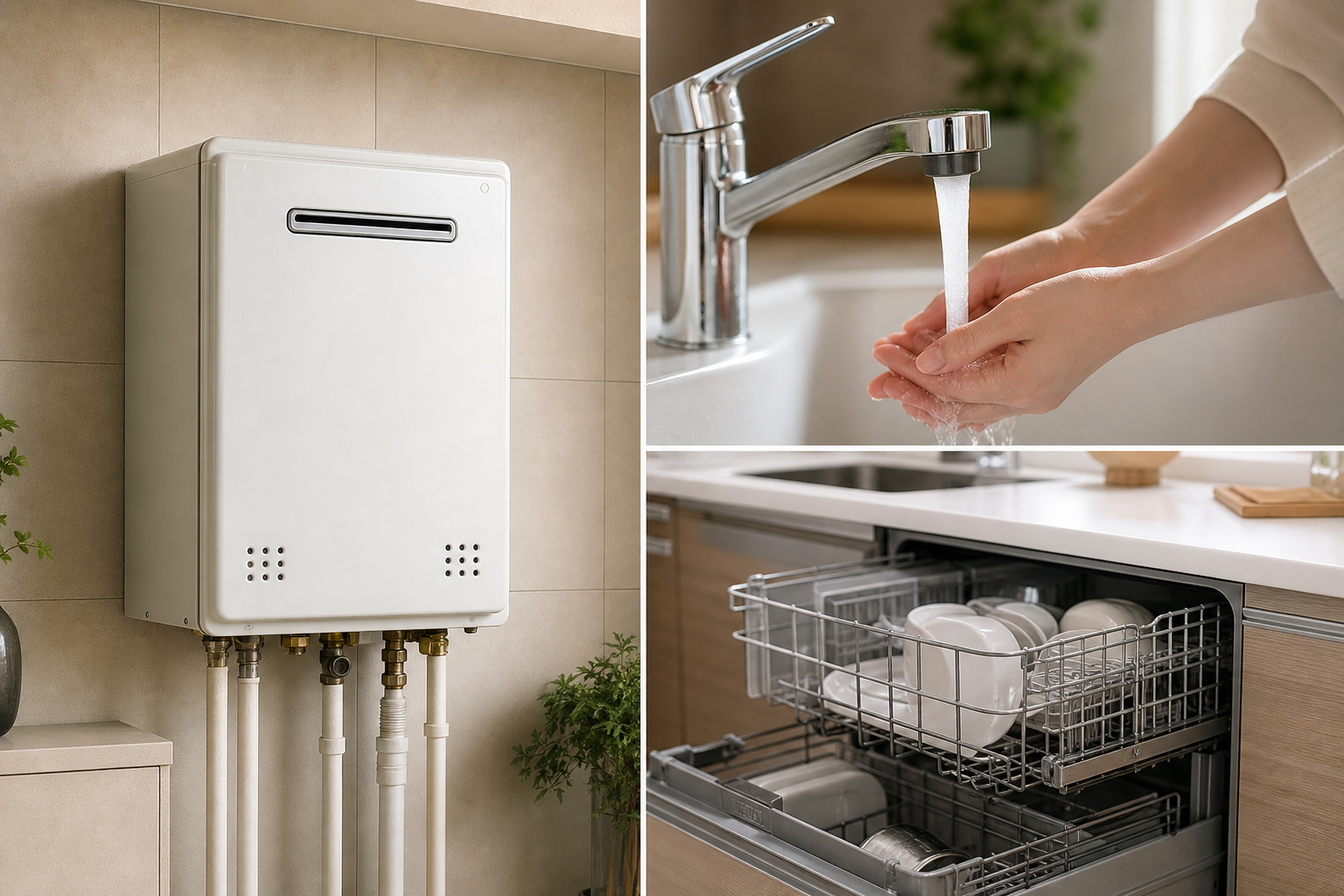 ノーリツ給湯器の60度設定は「混合水栓での調整」が前提の使い方です