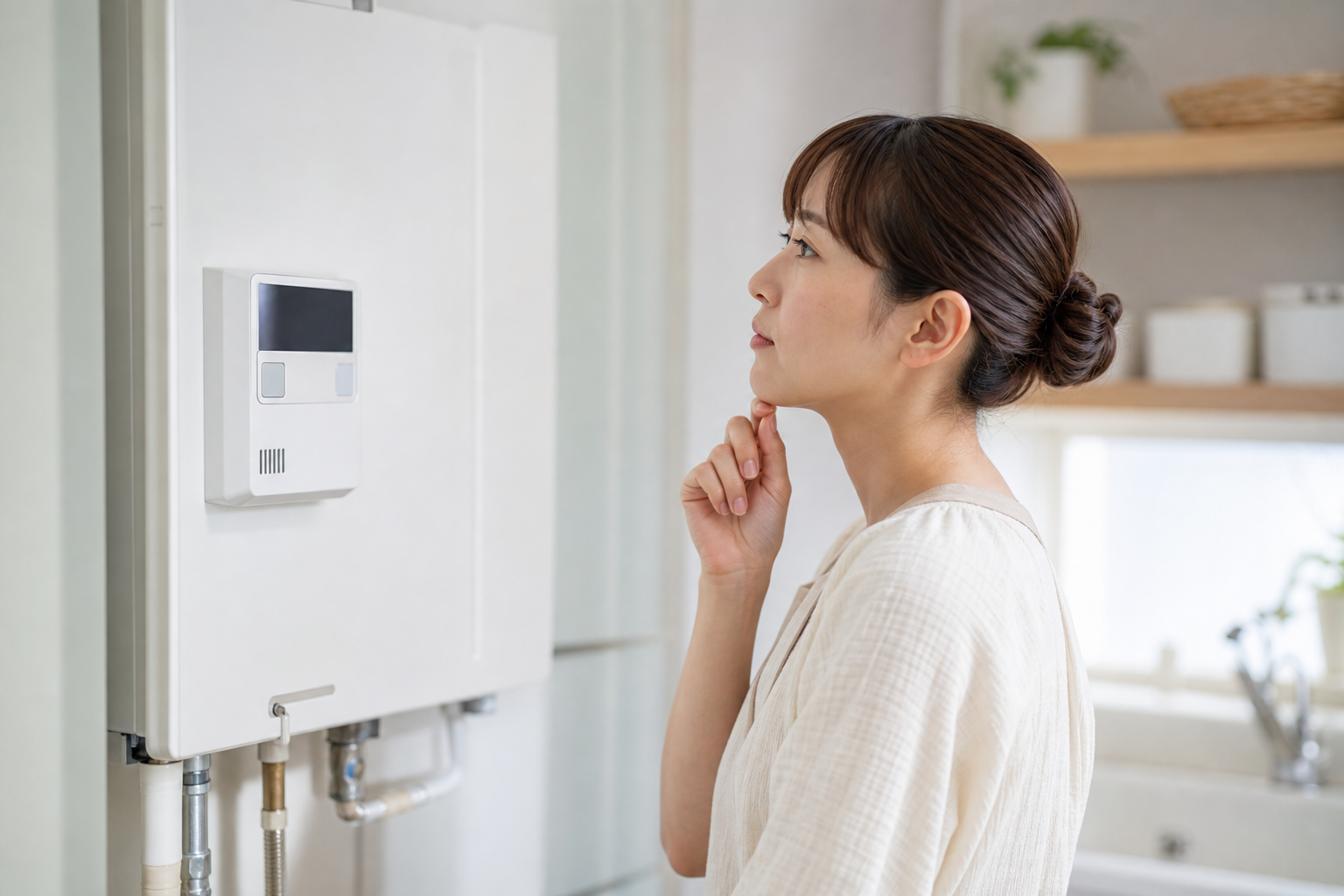 パーパス給湯器のリセット方法は大きく2パターンあります