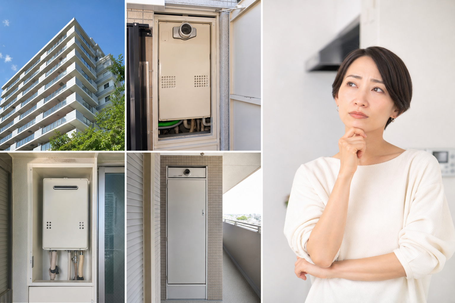 給湯器が見つからないときの探し方