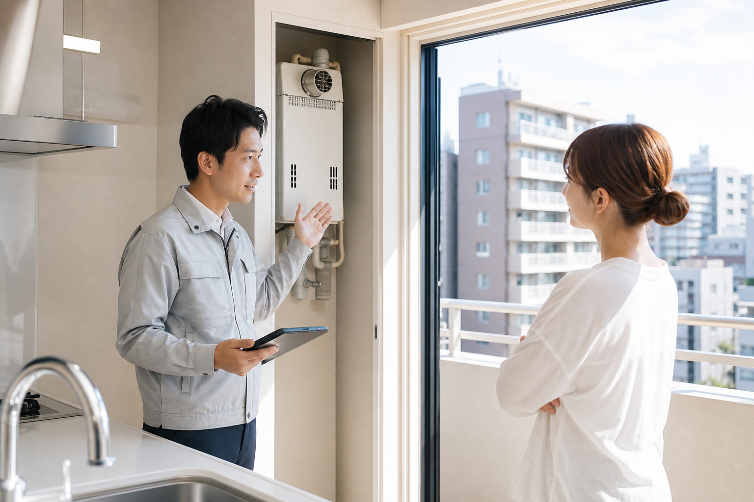 マンションの給湯器交換は「賃貸か分譲か」で最初の行動が変わります