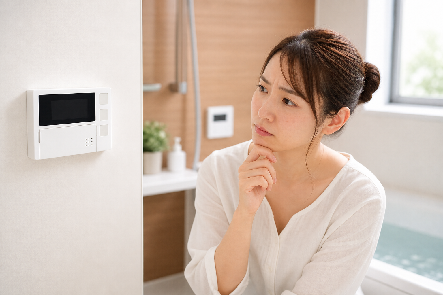 エラー032は「お湯が浴槽にたまっていないよ」のサインです
