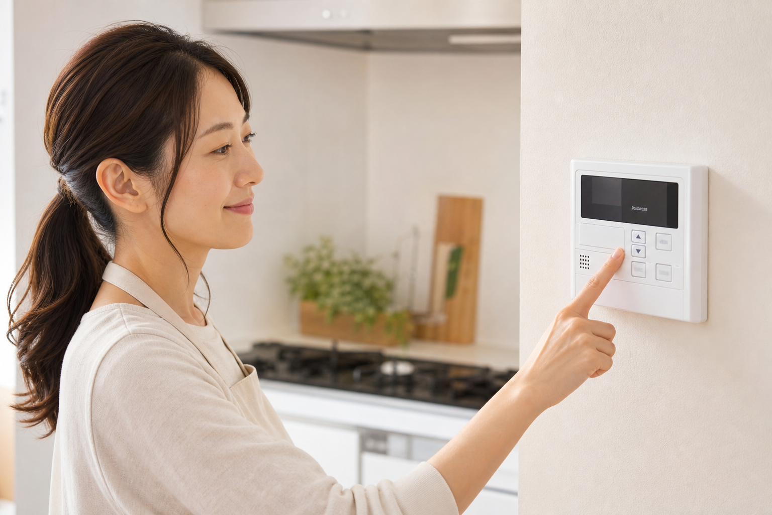 リンナイ給湯器の時間設定は「台所リモコン」が基本です