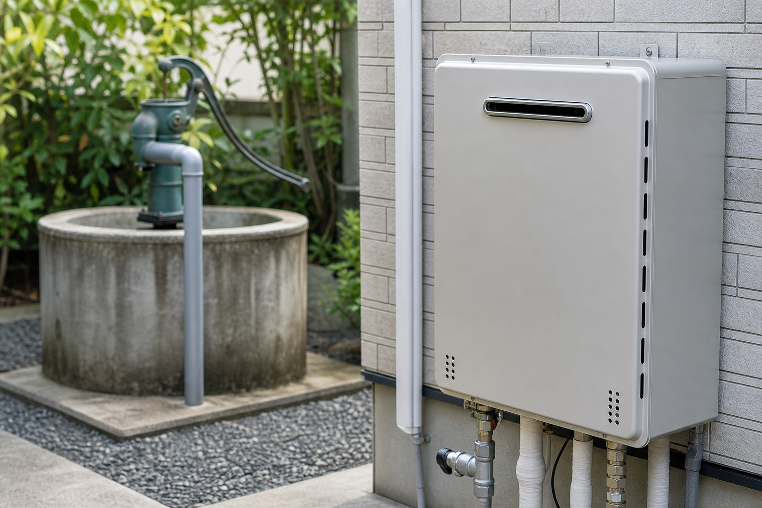なぜ一般的な給湯器に井戸水が使えないの？