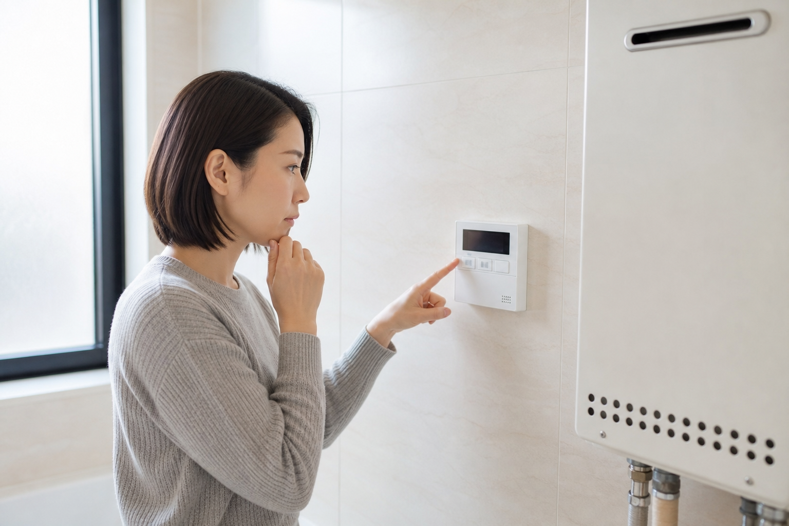 給湯器のエラーは「異常を教えてくれる安全サイン」です