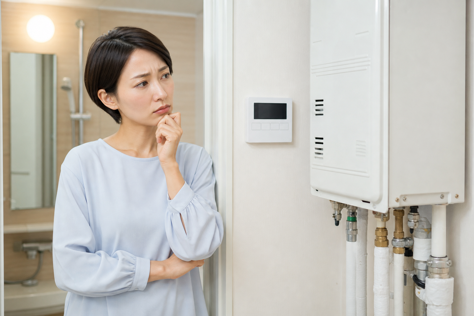 なぜエラーなしでお湯が出なくなるの?原因を詳しく見てみよう