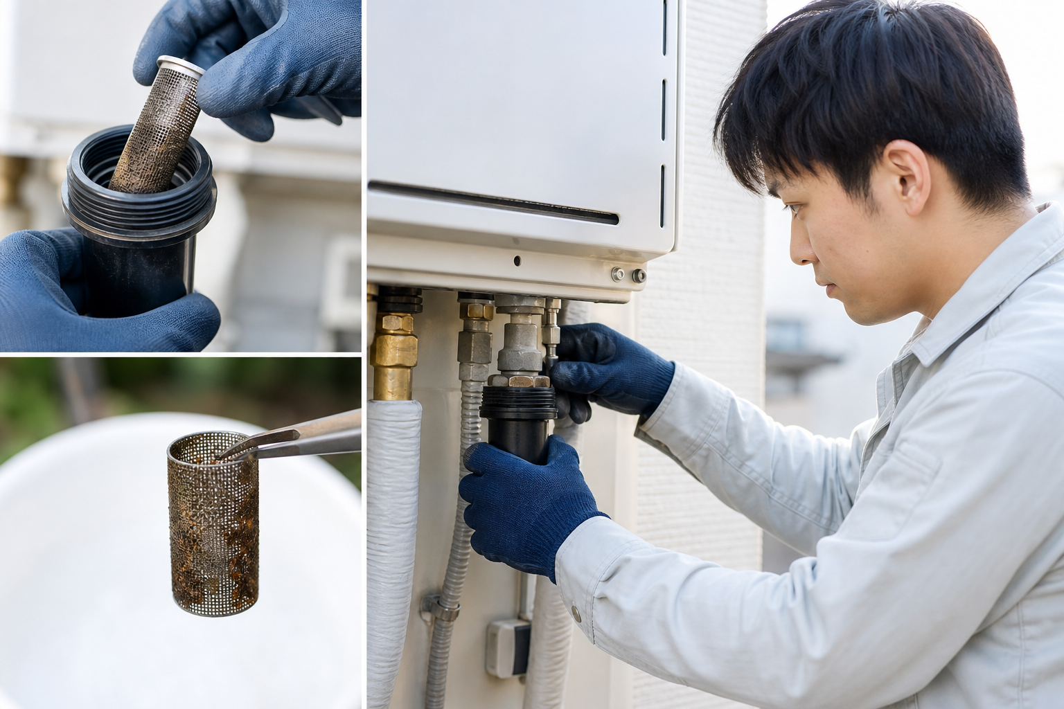 自分でできる！ストレーナー掃除の具体的な手順