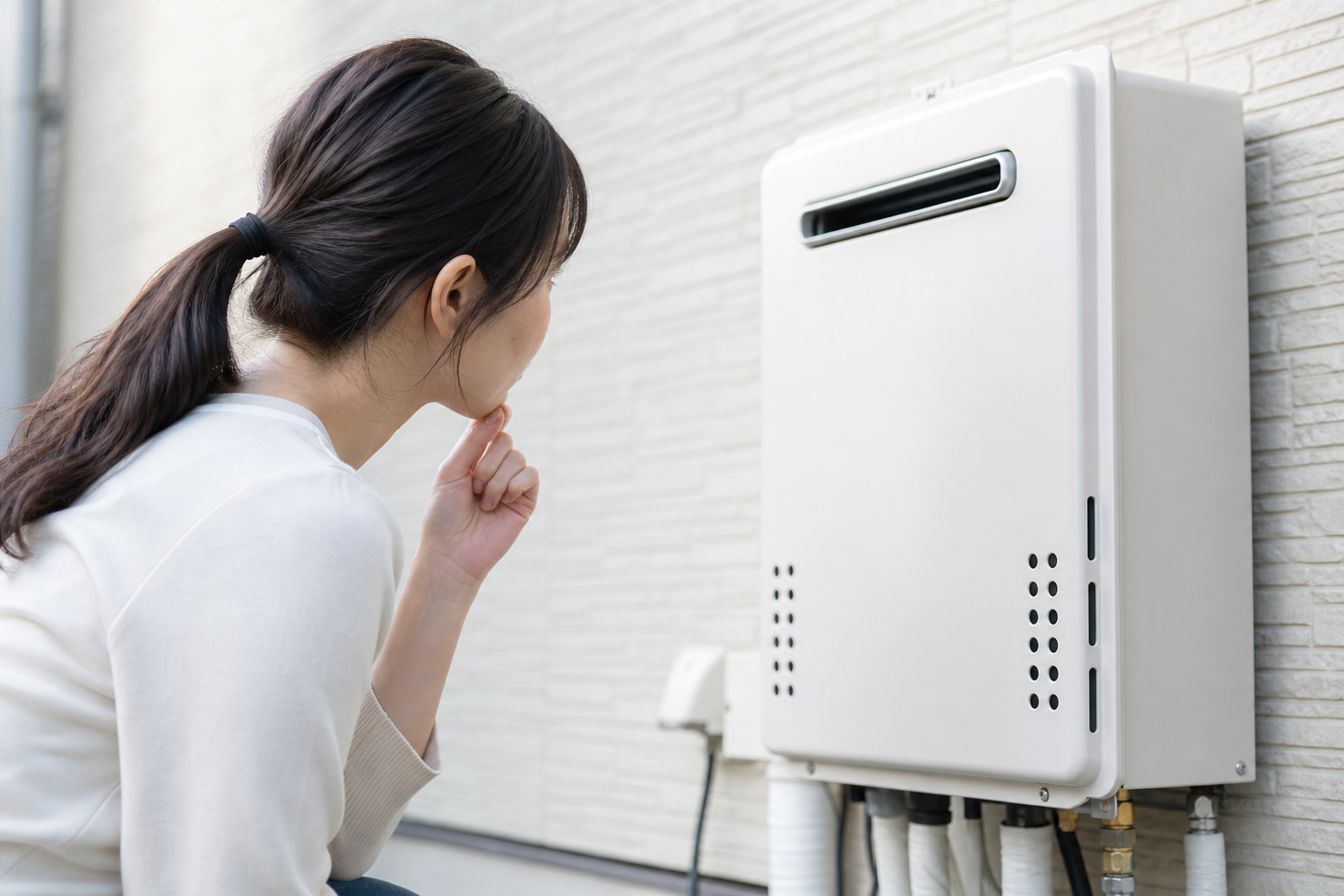 給湯器のモーター音がうるさい時は「音の変化」に注目しよう