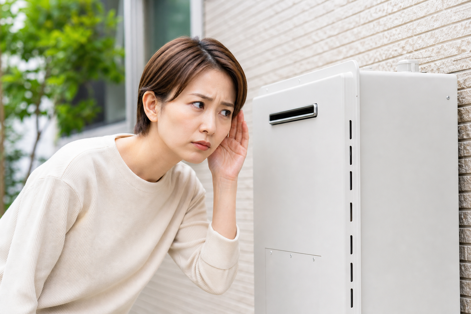 なぜ給湯器のモーター音はうるさくなるの？