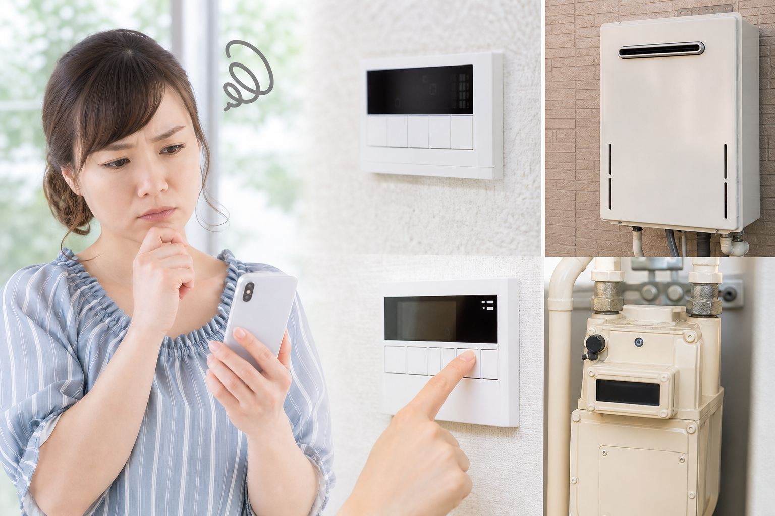 なぜ給湯器のリセット方法は機種によって違うの？