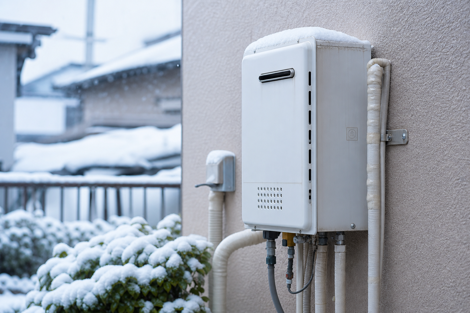 給湯器を凍結から守る方法は「3つの柱」で考えるのが一番わかりやすい