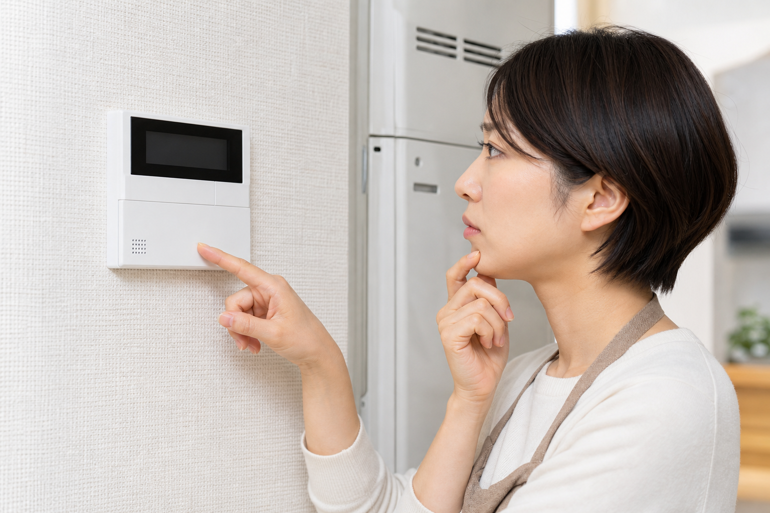 給湯器の液晶パネルがつかないのは、ほとんどの場合「電源・設定・配線」が原因です