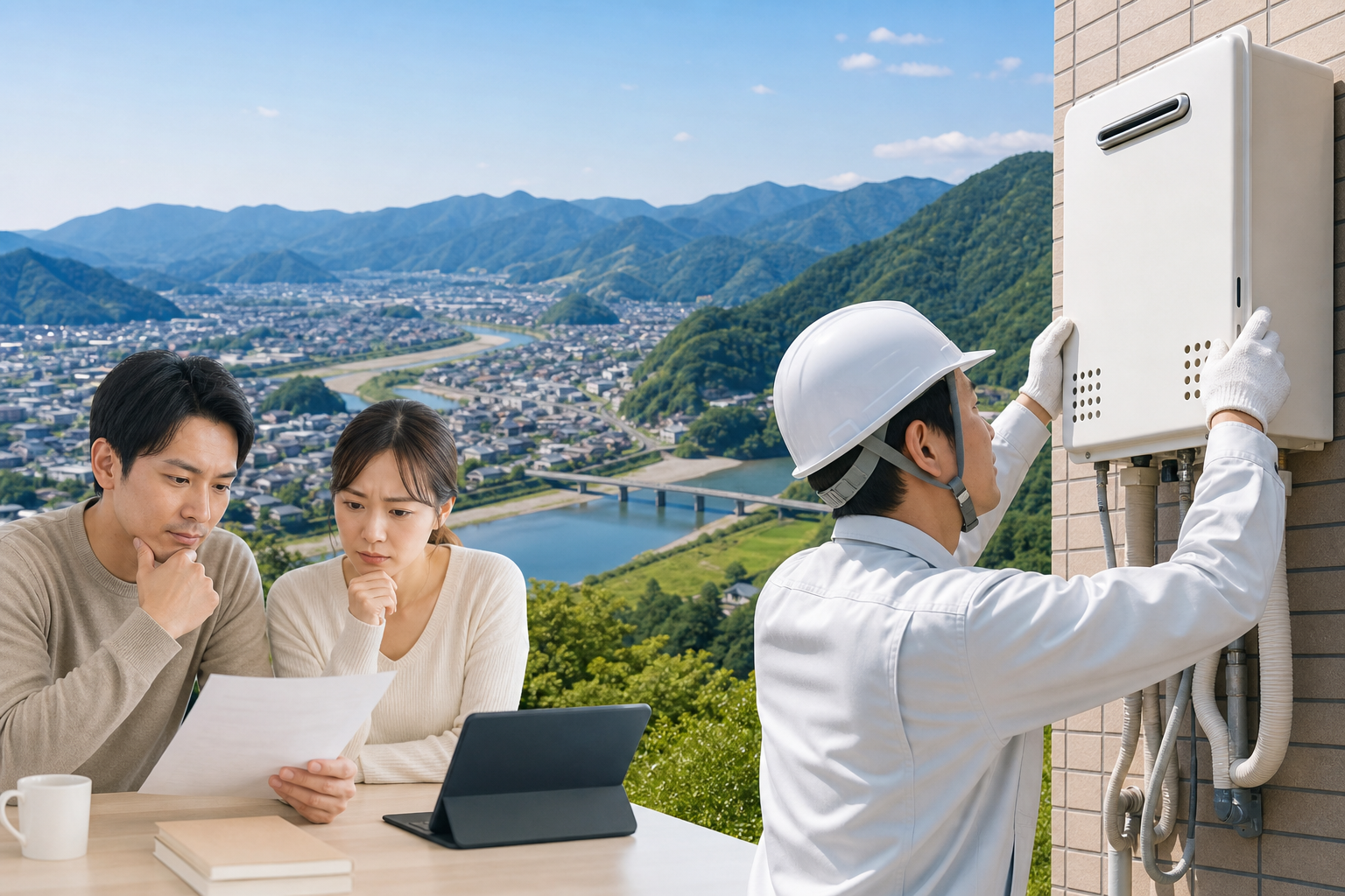 岐阜で給湯器を交換するなら「複数業者の無料見積り比較」が一番の近道