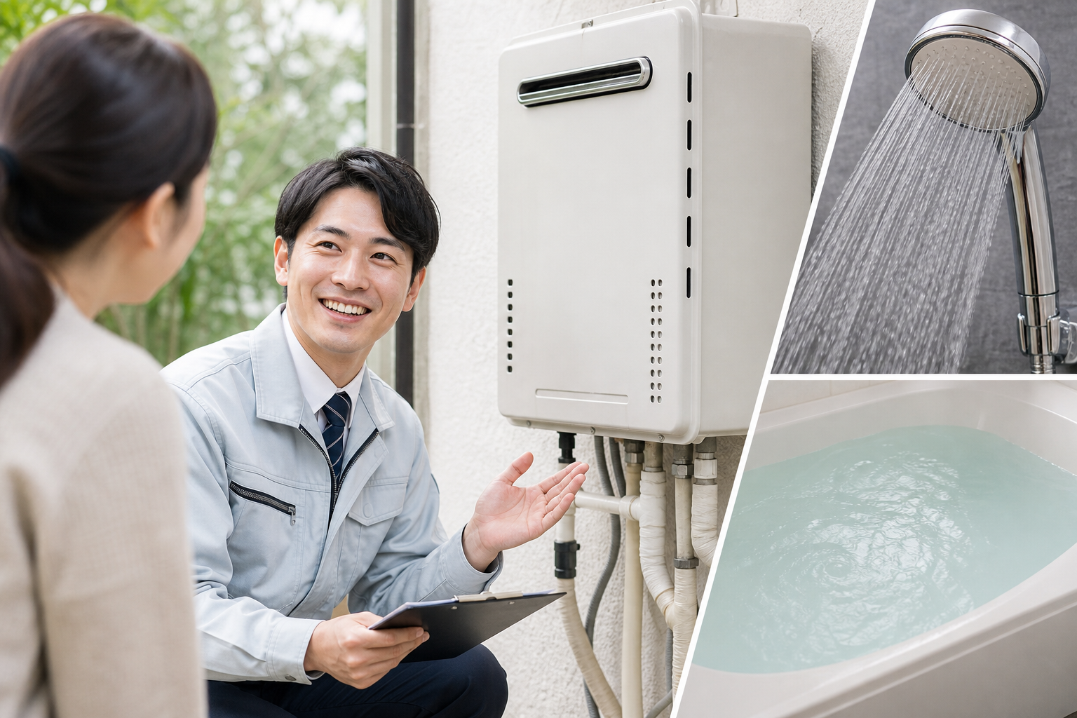 給湯器駆けつけ隊ミズテックを選ぶべき場面・向いている人