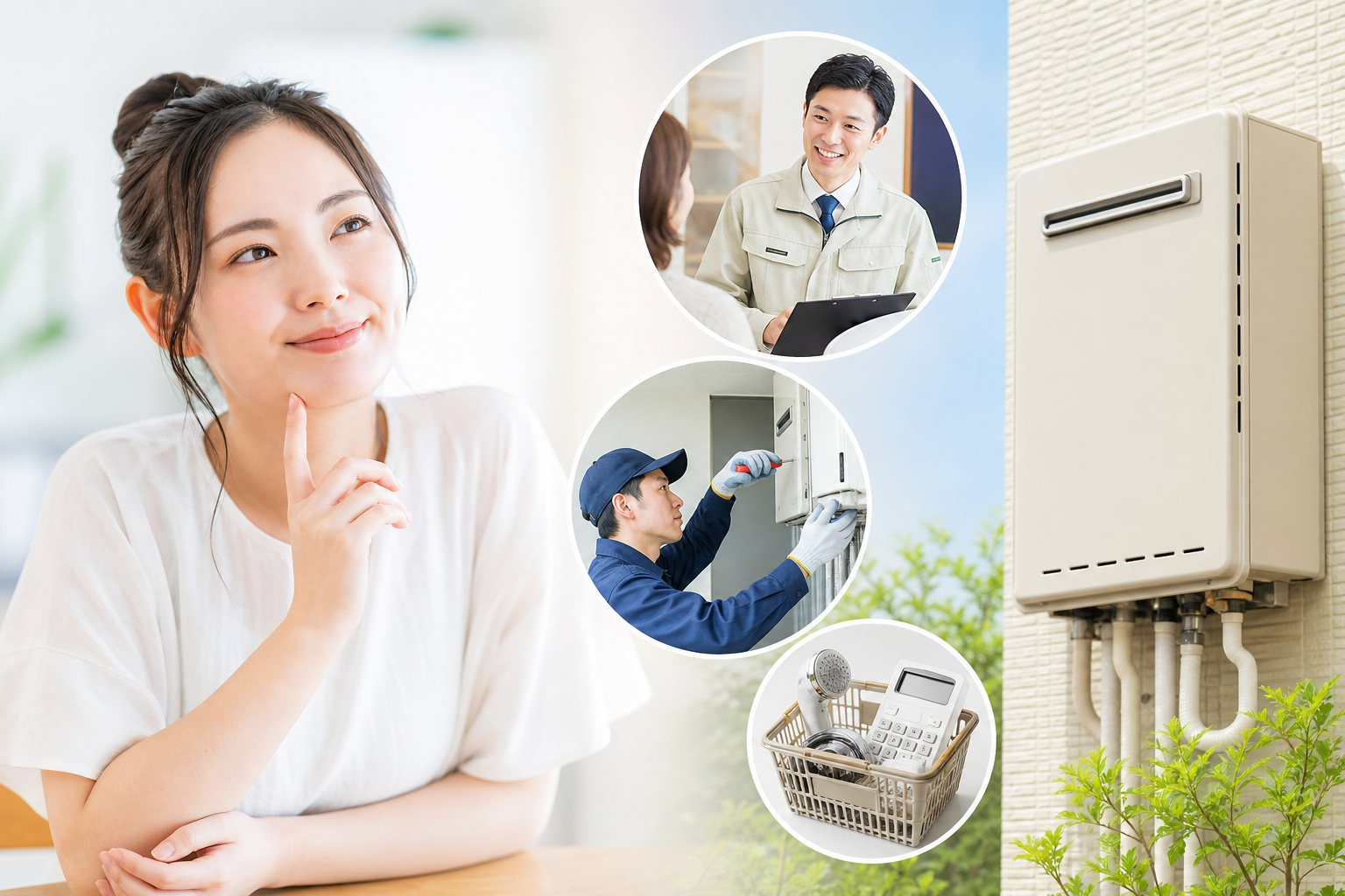 目的別！給湯器交換はどこに頼むのがいい？