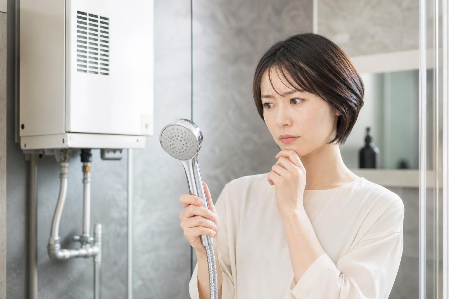 なぜ節水シャワーヘッドが給湯器に負担をかけるのか？