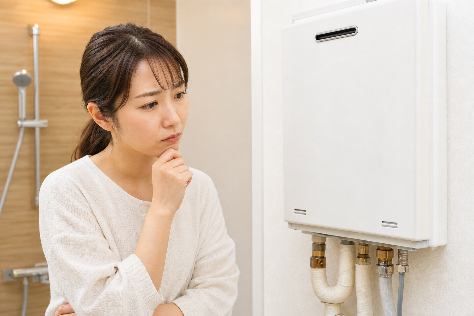 CHOFUの給湯器でお湯が出ないときは「確認する順番」が大切です