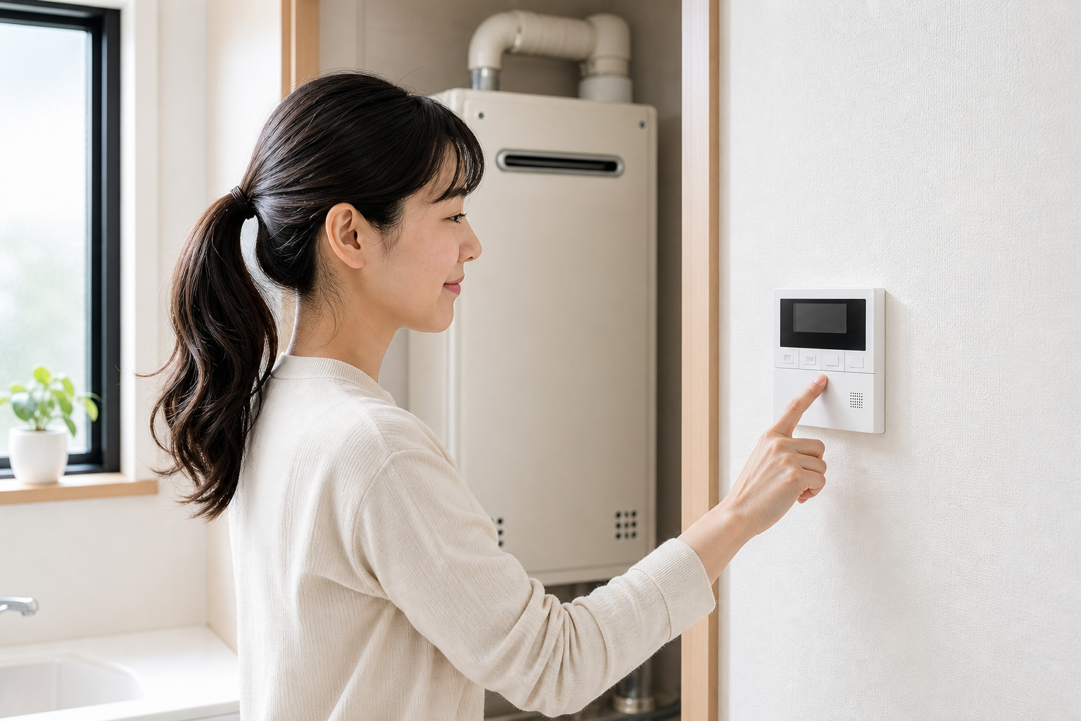 ノーリツ給湯器「888」のリセット手順