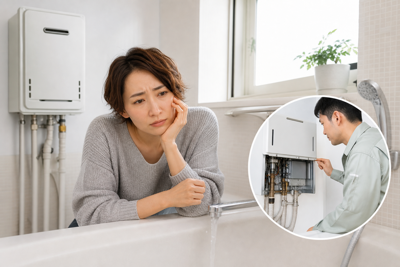 パロマ給湯器でお湯が出ない主な原因と確認の順番