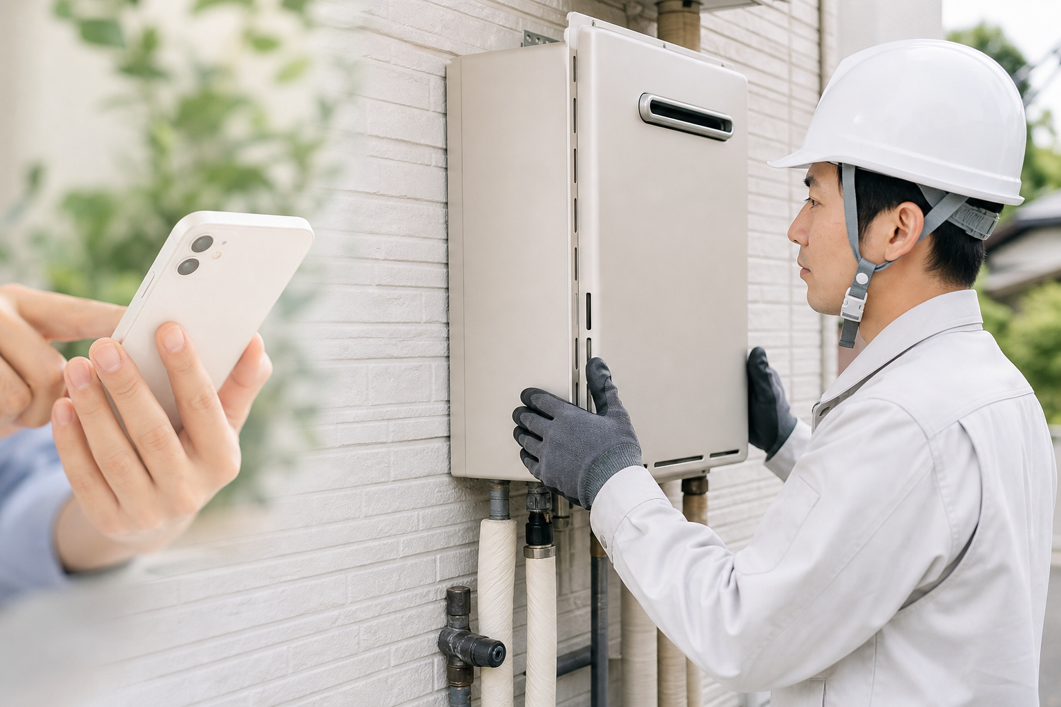 くらしのマーケットで給湯器取り付けができる理由