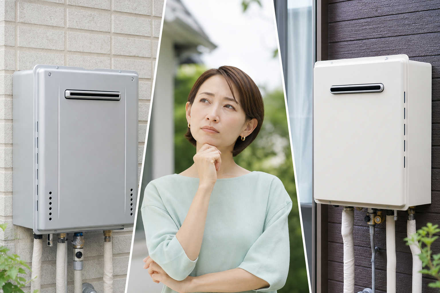後悔しない給湯器選びの6つのポイント