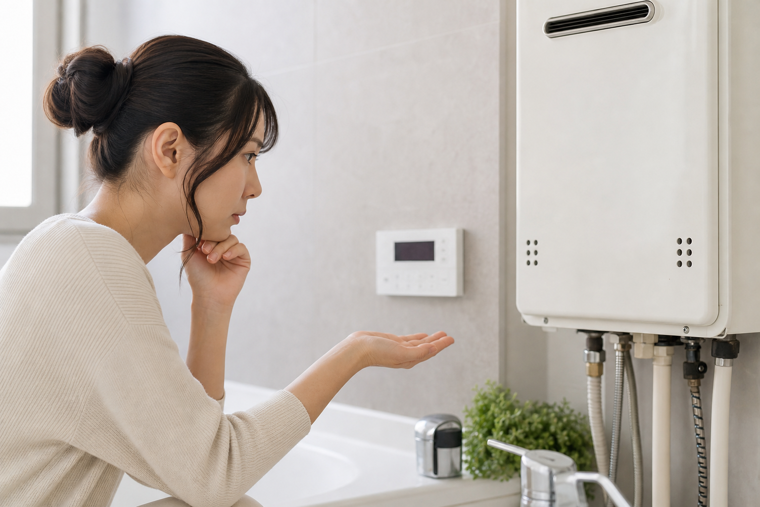 お湯が温まらない主な原因とその理由