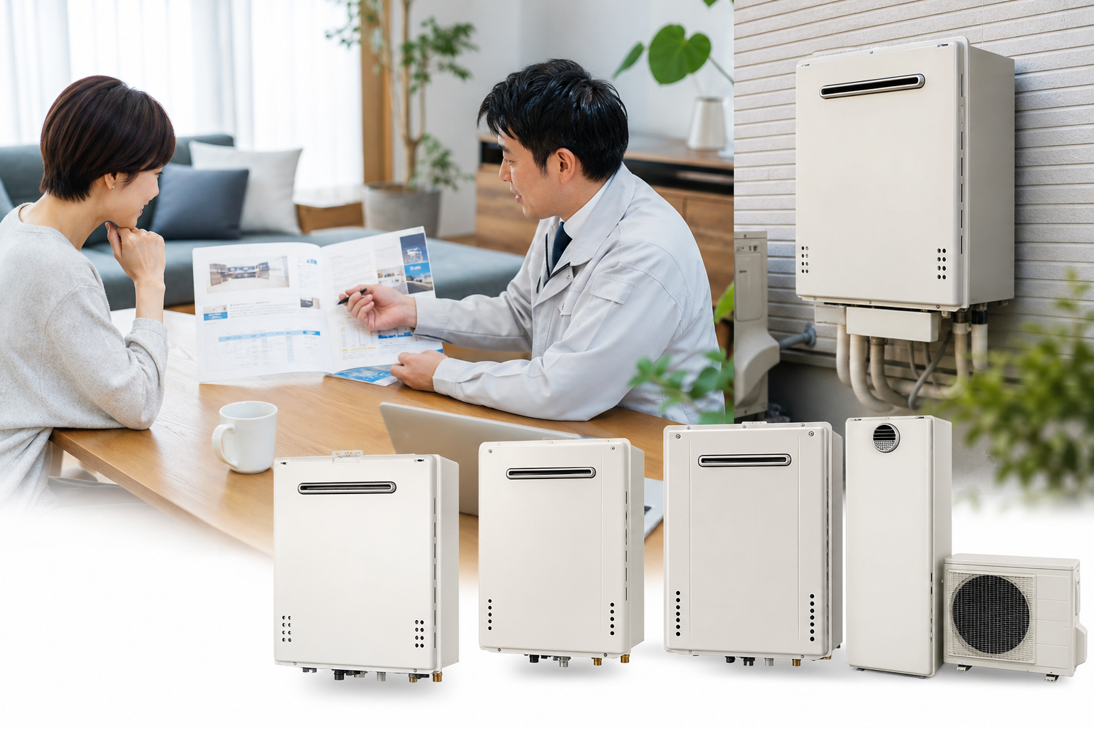 機種の選び方で費用も変わる！ノーリツ給湯器の種類と号数の目安