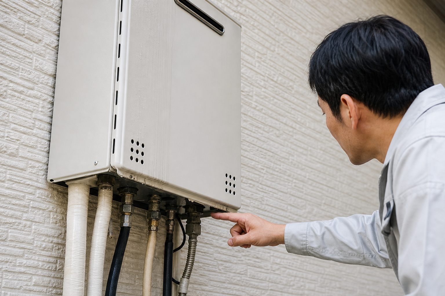 ノーリツ給湯器の水漏れは「場所」と「タイミング」で原因が変わる